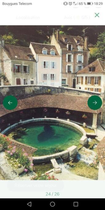 Le Gite "La Belle Epoque" Classe 3 Etoiles Tanlay Bagian luar foto
